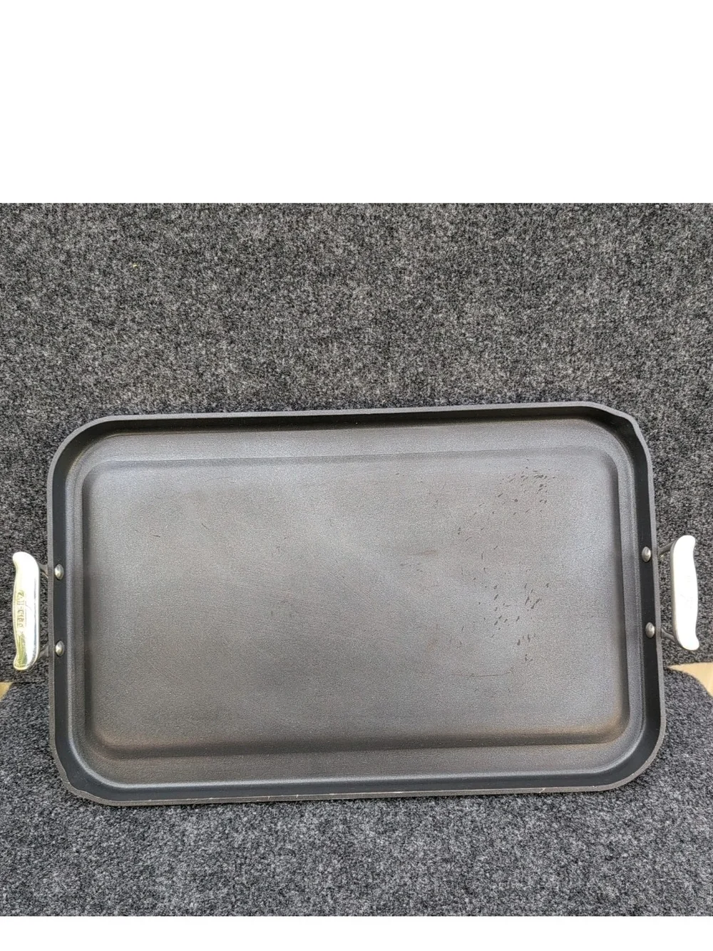 All Clad Ha1 Non Stick Hard Anodized Double Burner Flat Griddle 13